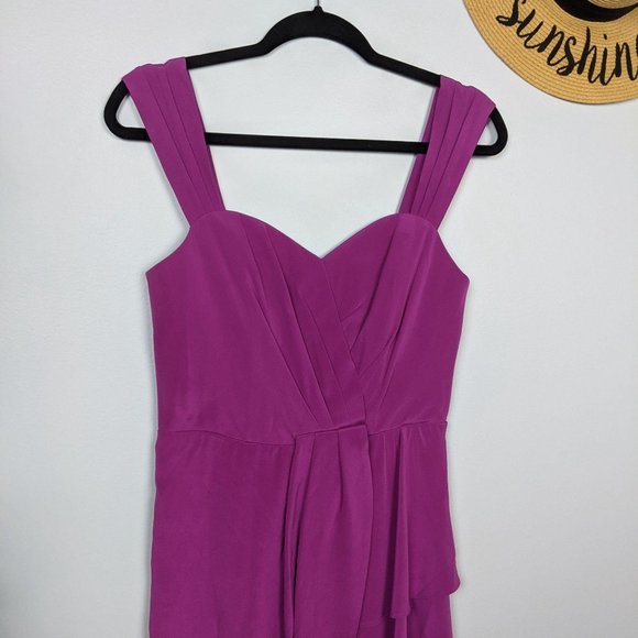 Temperley London 100% Silk Barbie Pink Cocktail Dress 6 Date Night Out - Picture 4 of 11